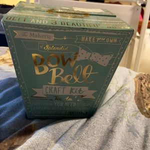 Bow Belt Pinup Retro DIY Kit 80’s Crafting Fashion‎